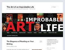 Tablet Screenshot of animprobablelife.com